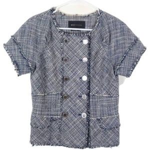 Tweed Short-sleeve Jacket